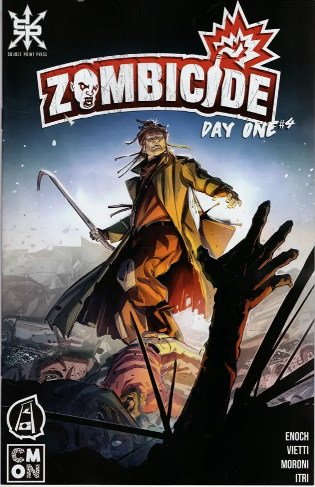 Zombicide Day One #4 (Of 4) Cover A Alfio Buscaglia (MR) Source Point