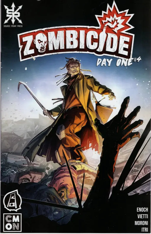 Zombicide Day One #4 (Of 4) Cover A Alfio Buscaglia (MR) Source Point