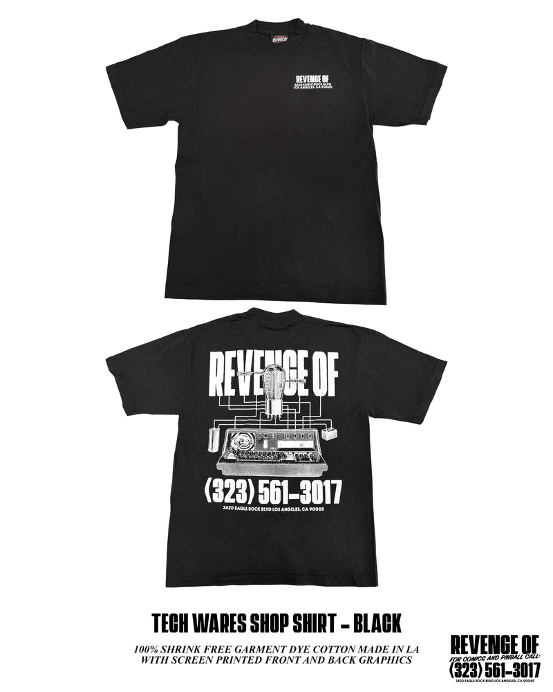 Tech Wares Shop Shirt - Crew Neck T-Shirt Revenge Of