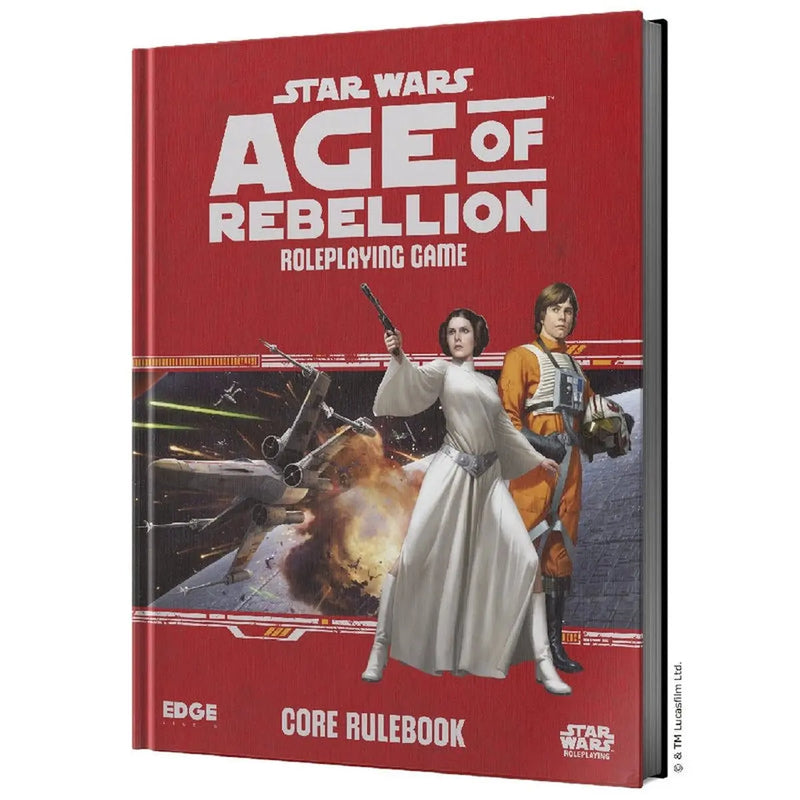 Star Wars - Age of Rebellion: Core Rulebook Contrarian's Game Cafe