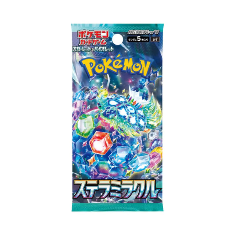 Pokémon TCG Japan - Stellar Miracle sv7 - Japanese Booster Pack (1 Booster Pack) Super Anime Store