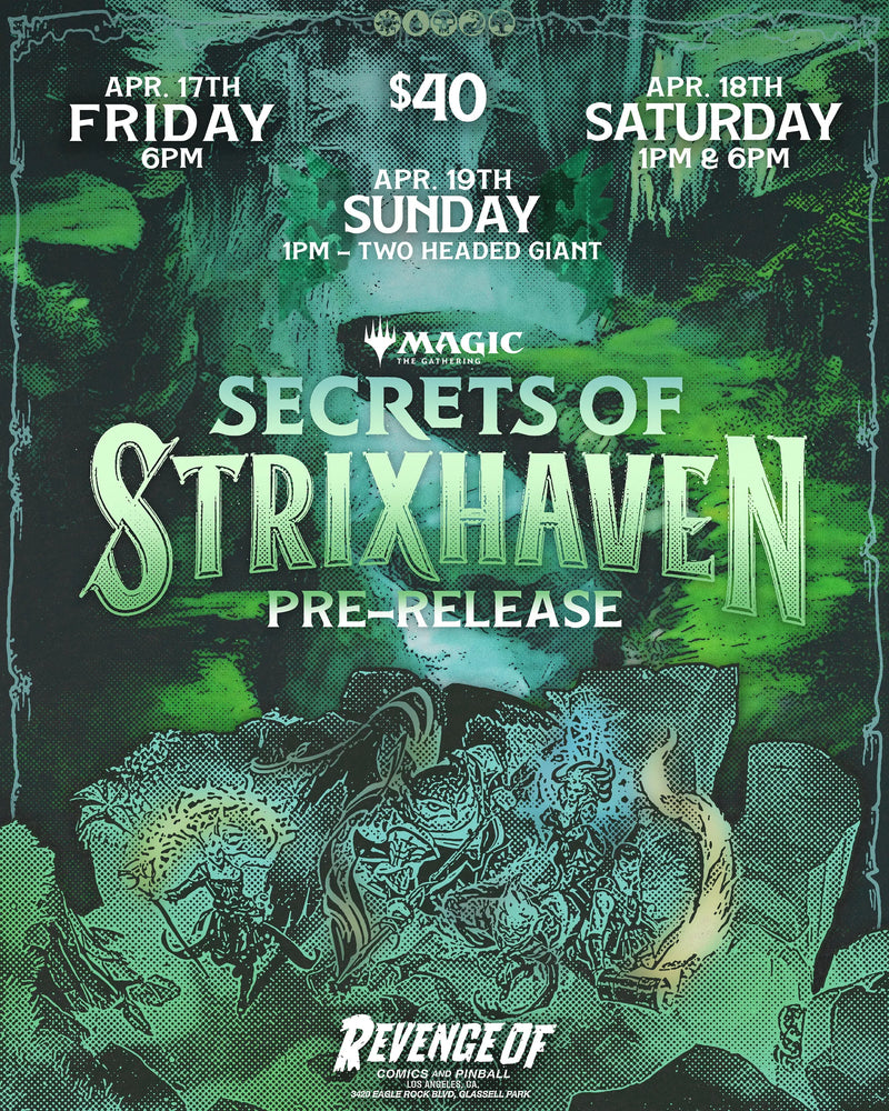 Magic the Gathering: Secrets of Strixhaven Pre-Release Wizards of the Coast