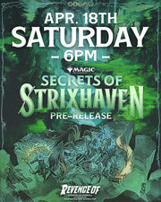 Magic the Gathering: Secrets of Strixhaven Pre-Release Wizards of the Coast