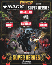 Magic the Gathering: Marvel Super Heroes Pre-Release Wizards of the Coast