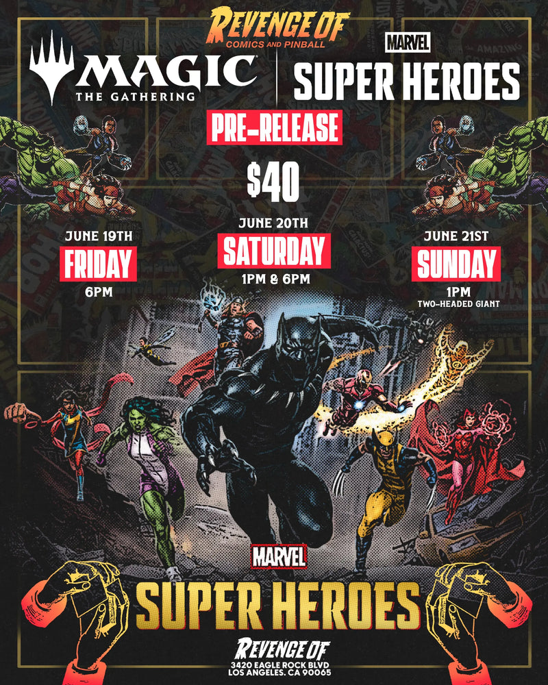 Magic the Gathering: Marvel Super Heroes Pre-Release Wizards of the Coast