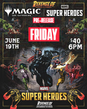 Magic the Gathering: Marvel Super Heroes Pre-Release Wizards of the Coast