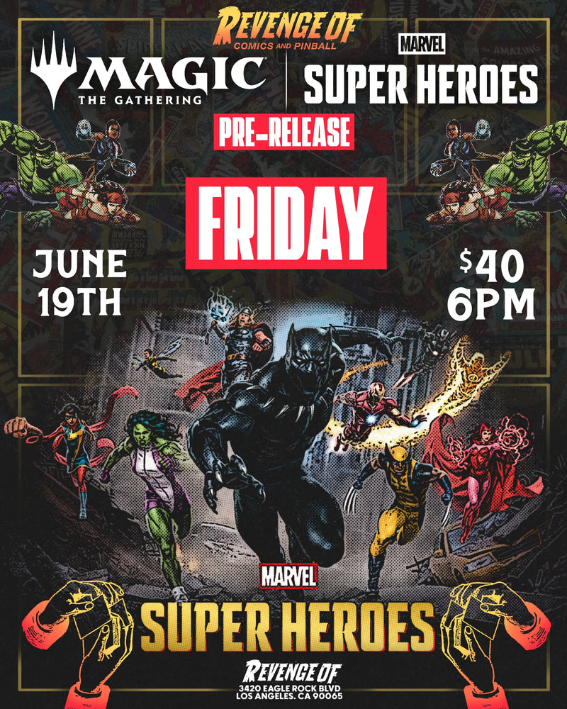 Magic the Gathering: Marvel Super Heroes Pre-Release Wizards of the Coast