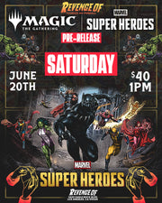 Magic the Gathering: Marvel Super Heroes Pre-Release Wizards of the Coast