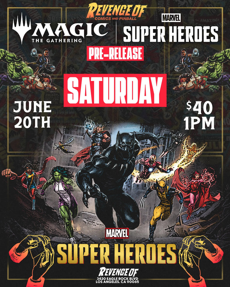 Magic the Gathering: Marvel Super Heroes Pre-Release Wizards of the Coast