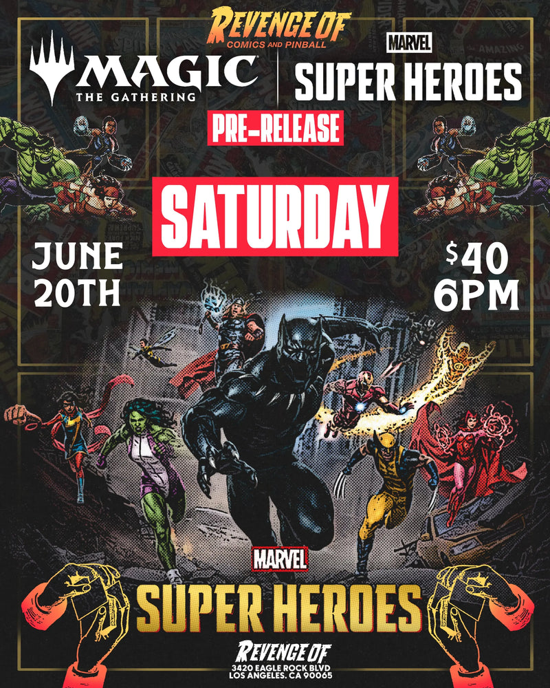 Magic the Gathering: Marvel Super Heroes Pre-Release Wizards of the Coast