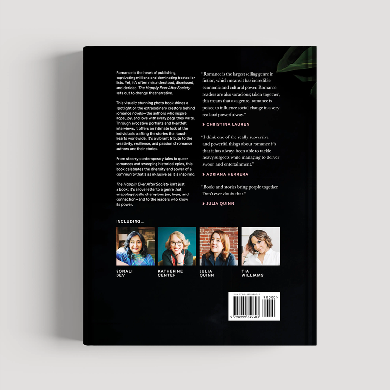 Romance author portrait photographed by Chandra Wicke in The Happily Ever After Society