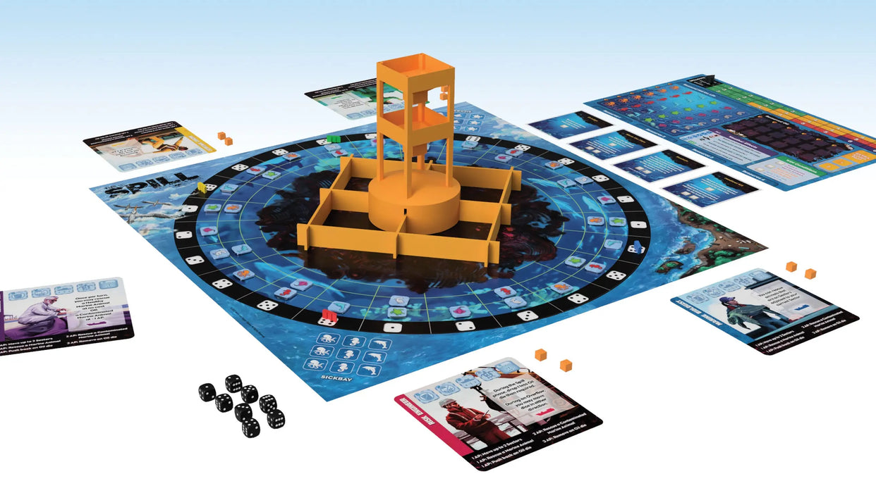 El Derrame: Un juego de estrategia cooperativa para salvar la vida marina