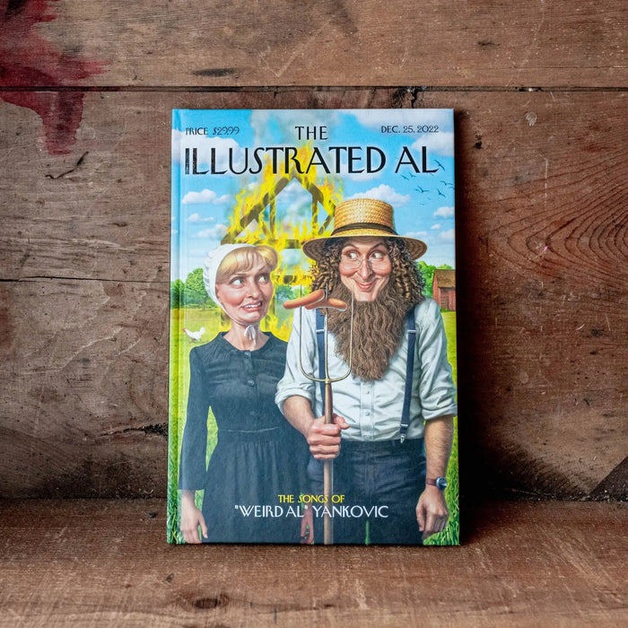 The Illustrated Al: The Songs of “Weird Al” Yankovic - Mark Fredrickson cover exclusive Z2 Comics