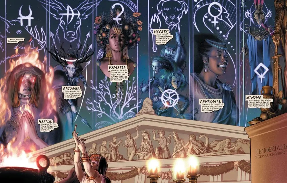 Mujer Maravilla Historia Las Amazonas HC (MR)