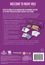 Welcome to Night Vale Roleplaying Game Renegade Game Studios