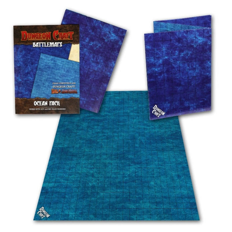 BattleMap: Ocean RPG battle map for DnD 1985 Games