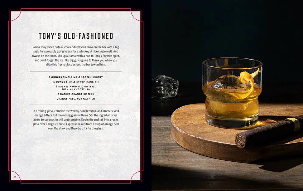 The Sopranos: The Official Cocktail Book Insight Editions - #1 Pop Culture Publisher