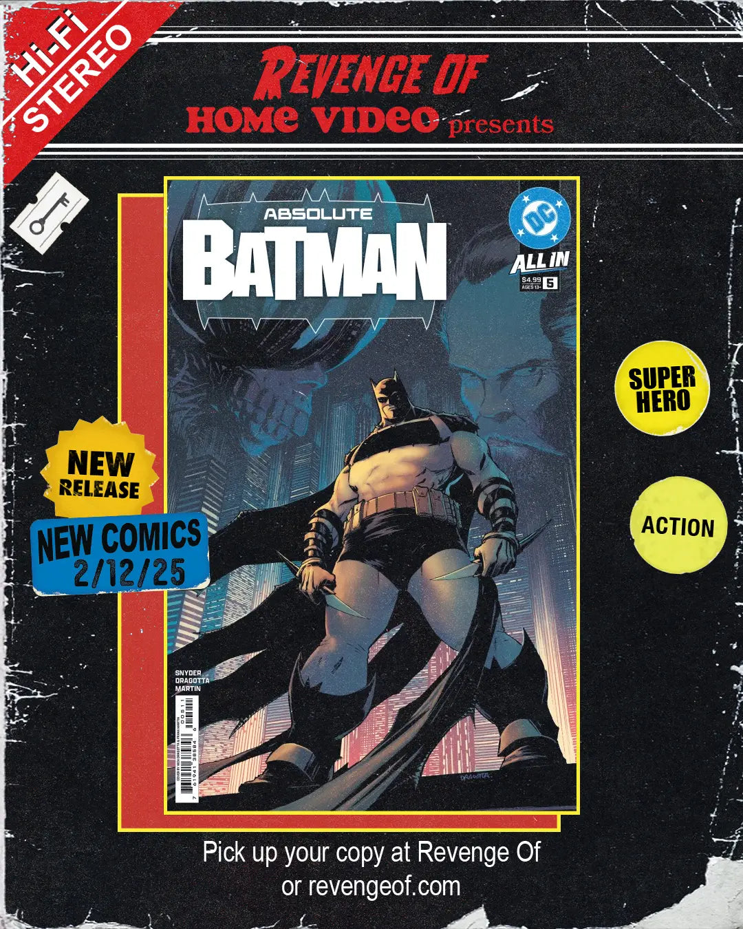 Absolute Batman 英語版 5冊 ※1冊目限定カバー｜Absolute Batman 英語