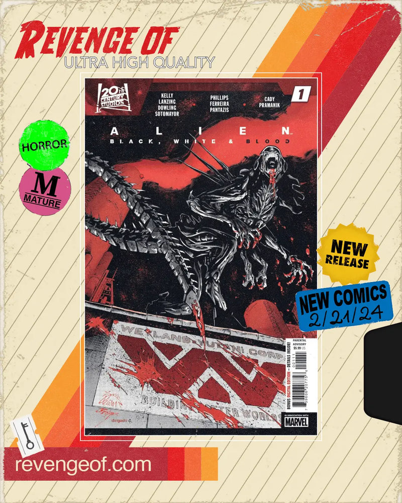 Alien: Black, White & Blood 1