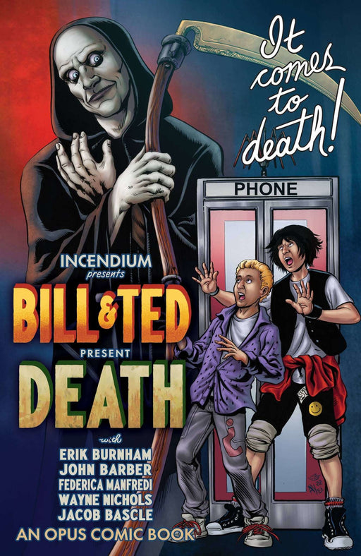 Bill & Ted Present Death One Shot Cvr B 5 Copy Incv Monster