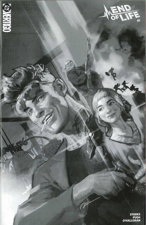 End Of Life #1 ComicsPro Variant Cover by Gerald Parel DC Comics