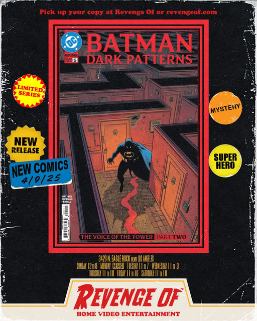Batman Dark Patterns #5 (Of 12) Cover A Hayden Sherman DC Comics