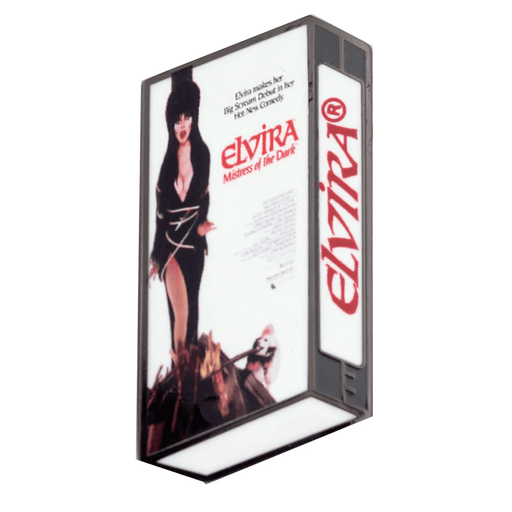 Elvira VHS Enamel Pin