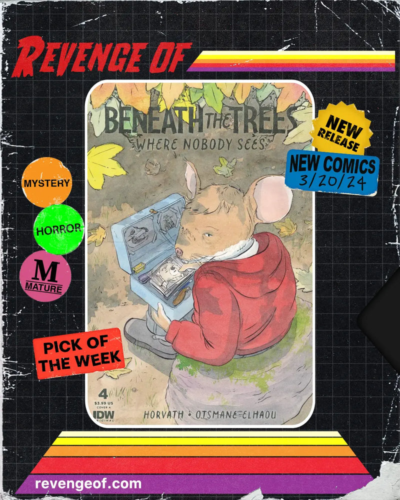 Beneath The Trees Where Nobody Sees #4 Cover A (Horvath) IDW Publishing