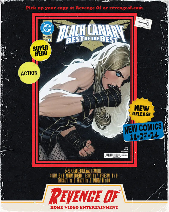 Black Canary Best Of The Best #1 (Of 6) Cover A Ryan Sook DC Comics