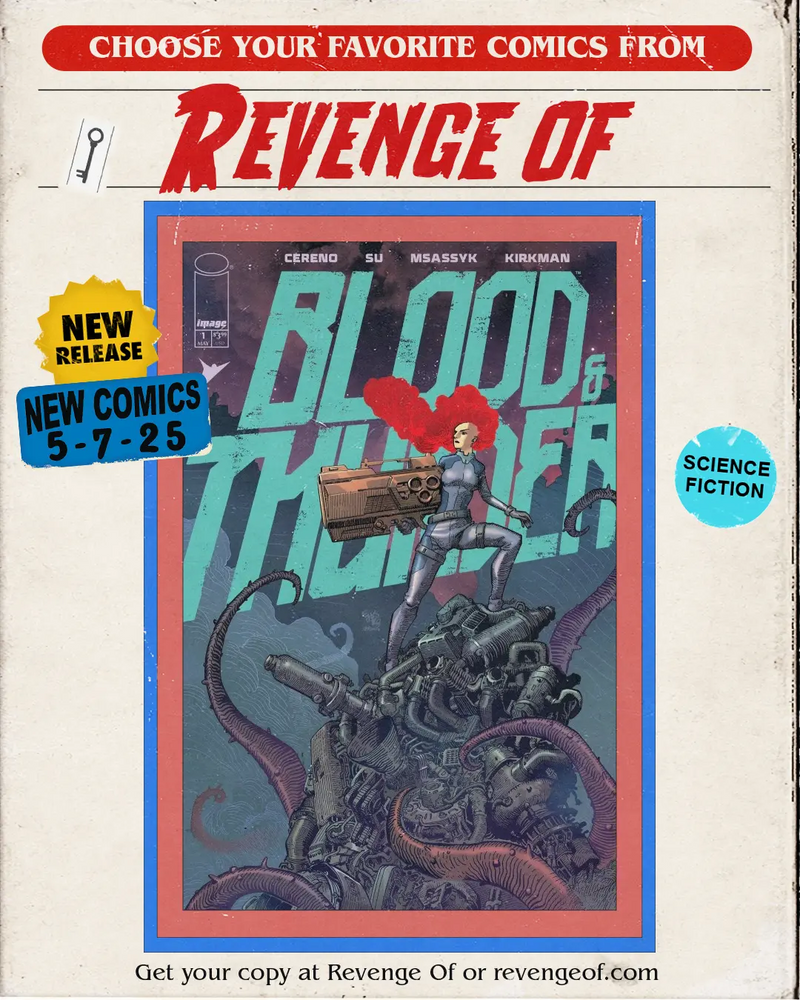 Blood & Thunder #1 Cover A Ej Su & Msassyk (Mature) Image Comics