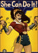DC Comics Bombshells WW We Can Do It Magnet 2.5" x 3.5" Ata-Boy