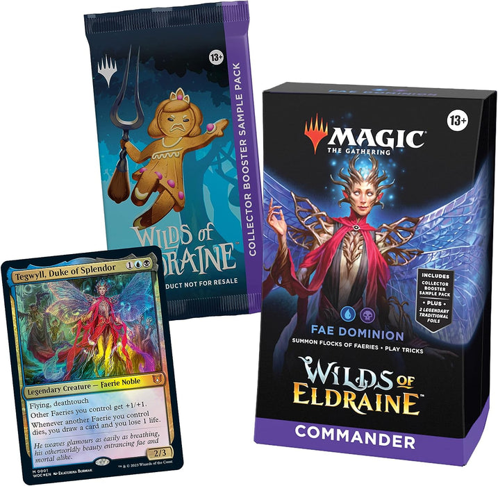 Magic the Gathering: Wilds of Eldraine Commander Deck - Fae Dominion