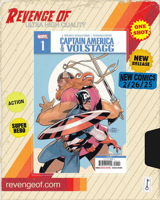 Captain America & Volstagg #1 Marvel Comics