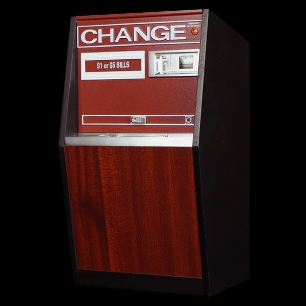 USB Charging Machine - Coin Change Machine Replica - Wood Grain