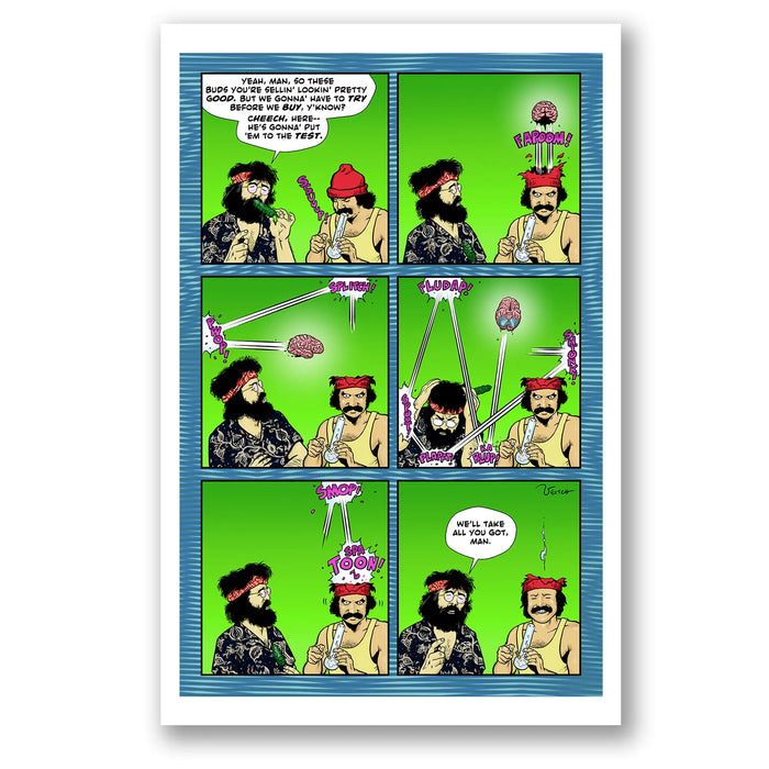 Cheech & Chong's Chronicles: The Graphic Novel Deluxe Edition Z2 Comics