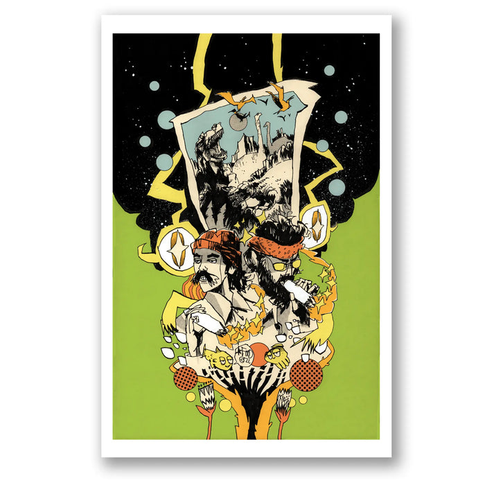 Cheech & Chong's Chronicles: The Graphic Novel Deluxe Edition Z2 Comics