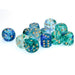 Nebula D6 Oceanic Gold Dice Block