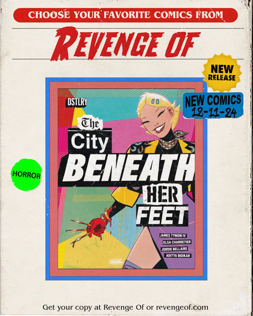 City Beneath Her Feet #1 Cover A Charretier (Mature) DSTLRY