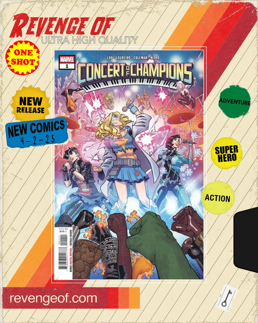 Concert Of Champions #1 Marvel Comics