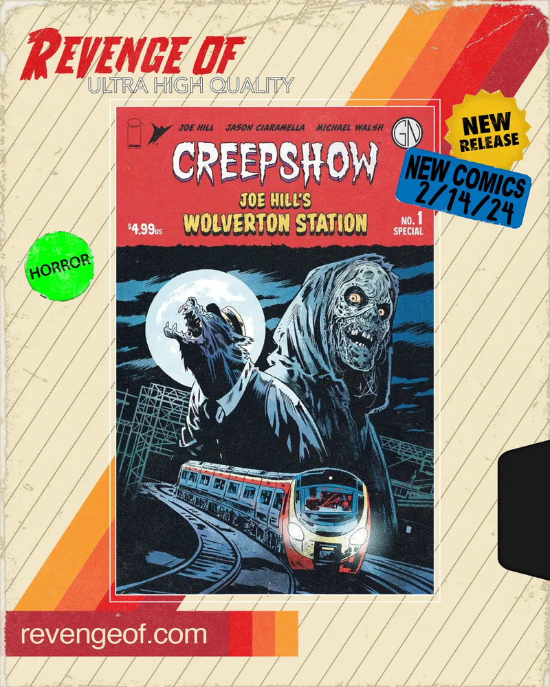 Creepshow Joe Hills Wolverton Station (One Shot) Cover A Walsh (Mature) Image Comics