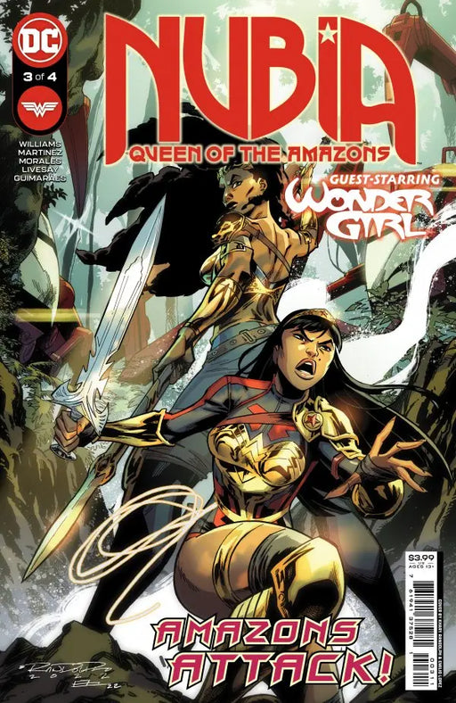 Nubia Queen Of The Amazons #3 (of 4) Revenge Of