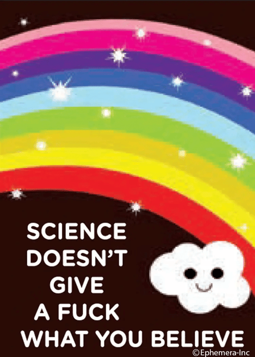 Magnet - Science doesn't give a f*** what you believe