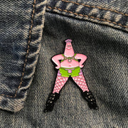 Switch Starfish Enamel Pin Geeky And Kinky