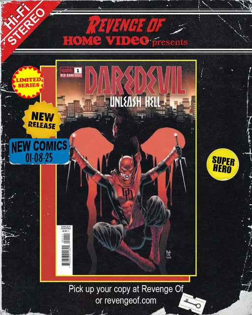 Daredevil: Unleash Hell - Red Band #1 [Polybagged] Marvel Comics