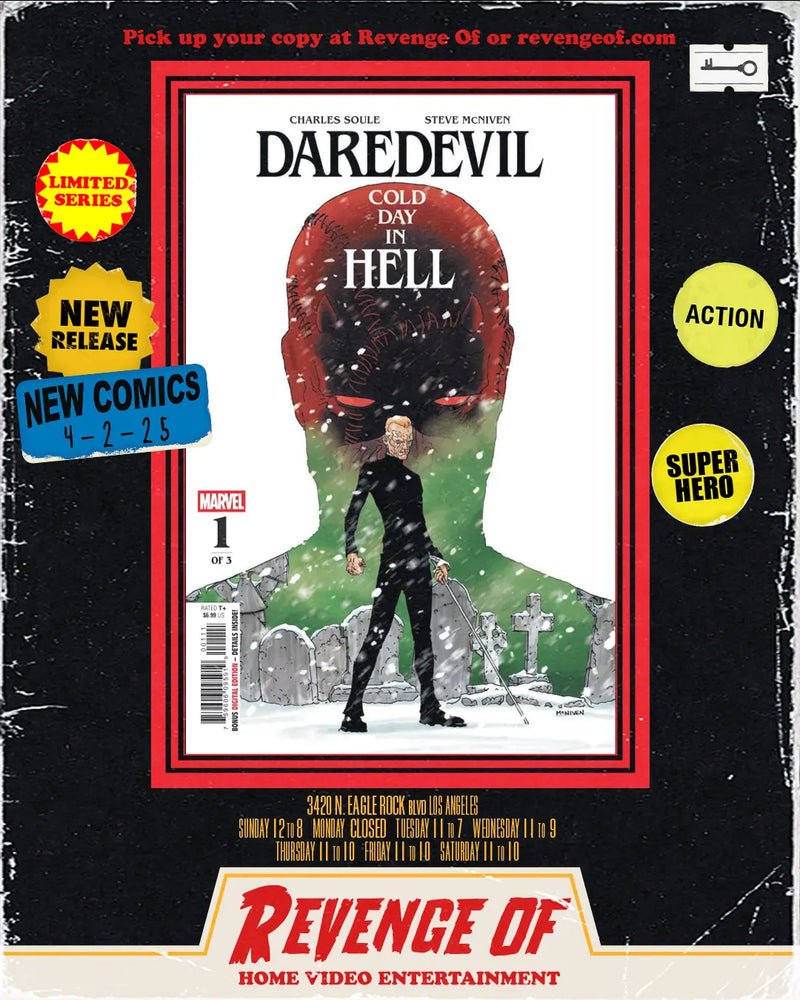 Daredevil: Cold Day In Hell #1 Marvel Comics