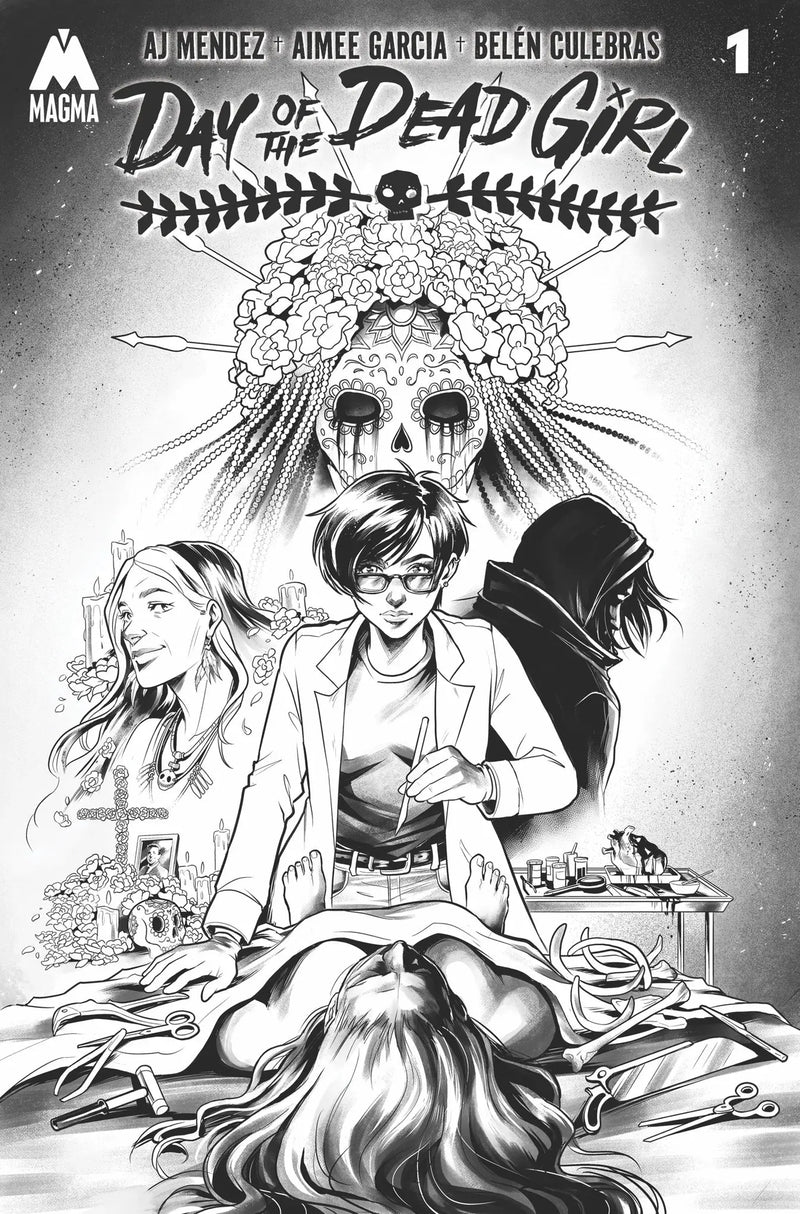 Day Of The Dead Girl #1 Con Exclusive (Signed by AJ Mendez) Revenge Of