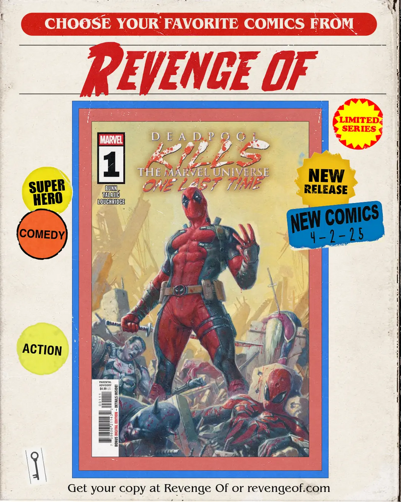Deadpool Kills The Marvel Universe One Last Time #1 Marvel Comics