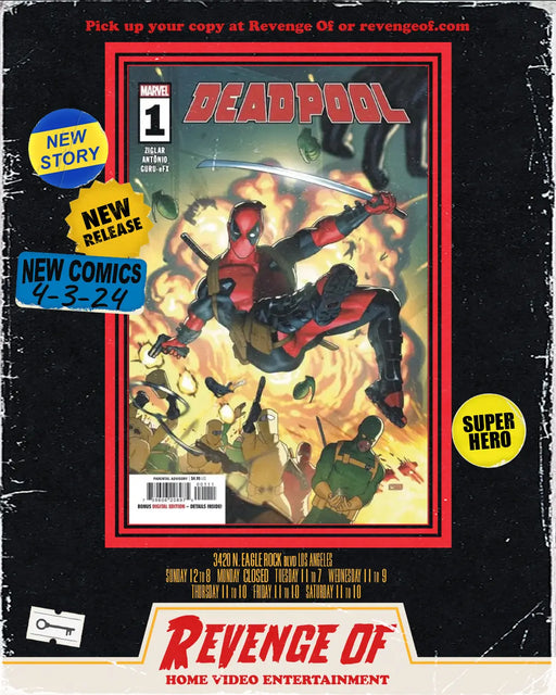 Deadpool #1 Marvel Comics