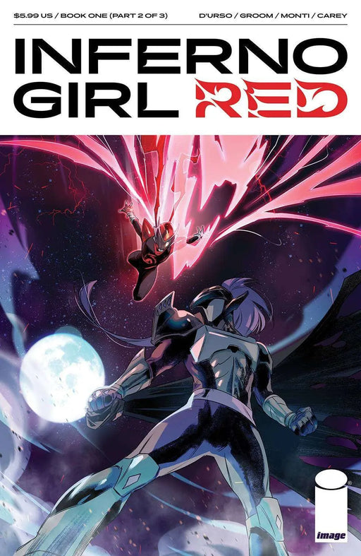Inferno Girl Red Book One #2 Of 3 Cvr A Favoccia Mv