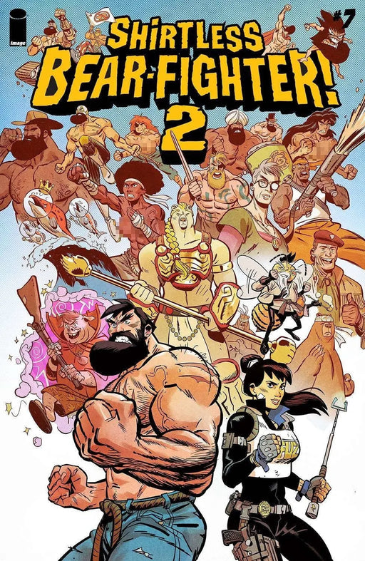 Shirtless Bear-Fighter 2 #7 Of 7 Cvr B Vendrell